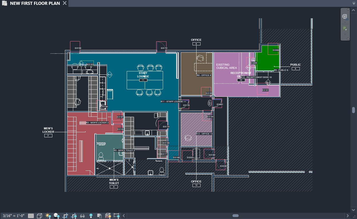ArchiMind Revit add-in floor plan view